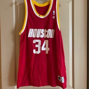 Hakeem Olajuwon Rockets Jersey size 48 (XL)